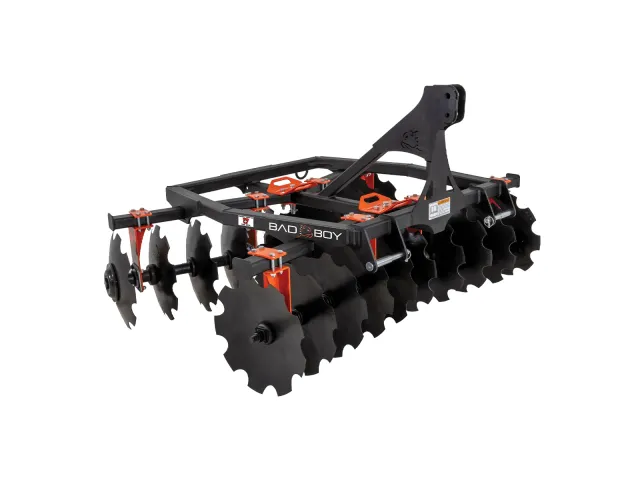 Bad Boy 6' Disk Harrow 18" Blades (Black)